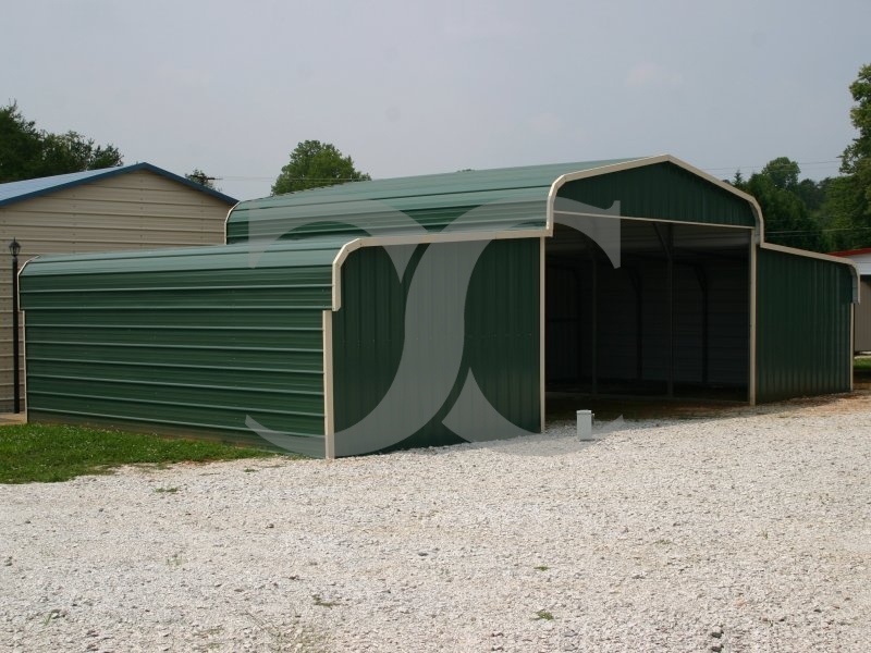 Steel Storage Barn | Regular Roof | 42W x 26L x 9H | Barns Steel Storage Barn | Regular Roof | 42W x 26L x 9H | Barns