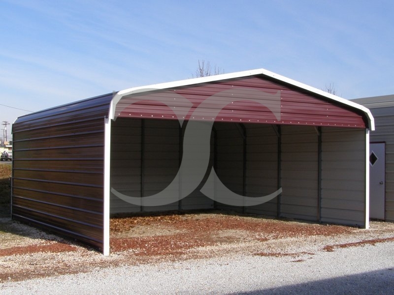 Carport | Regular Roof | 20W x 21L x 7H Carport | Regular Roof | 20W x 21L x 7H