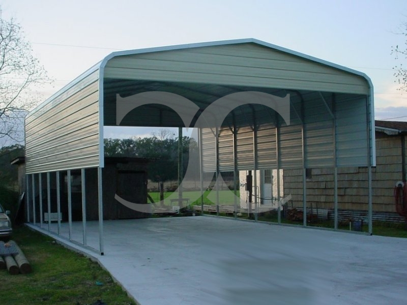 Carport | Regular Roof | 22W x 36L x 11H | 4 Panels | 2 Gables Carport | Regular Roof | 22W x 36L x 11H | 4 Panels | 2 Gables