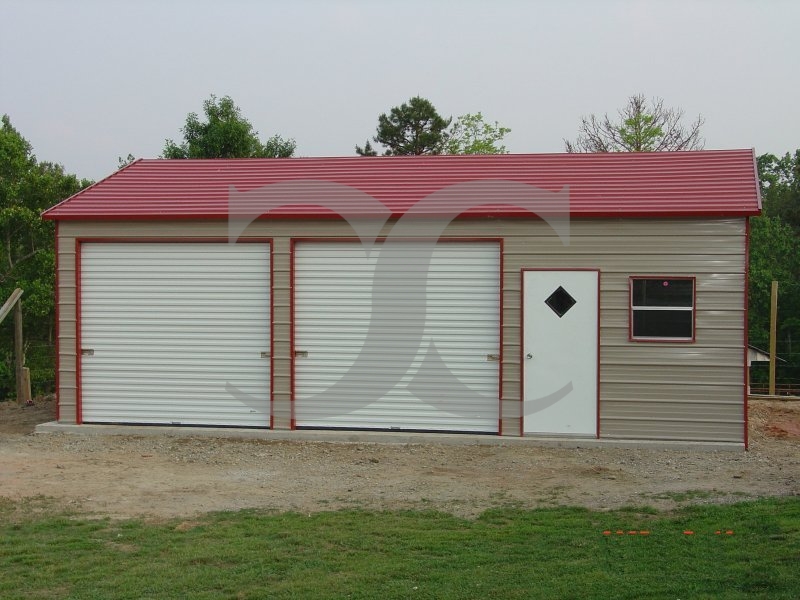 Garage | Boxed Eave Roof | 22W x 36L x 9H |  Side Entry Garage Garage | Boxed Eave Roof | 22W x 36L x 9H |  Side Entry Garage