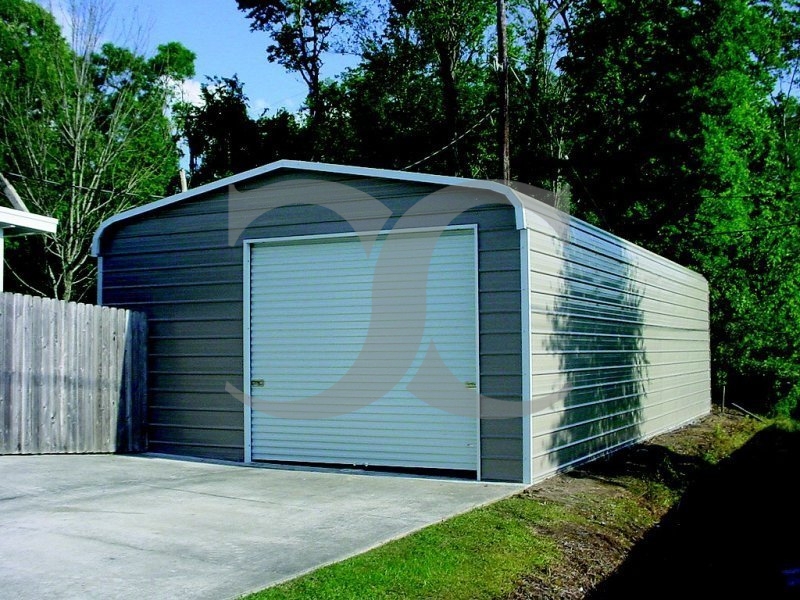 Garage | Regular Roof | 20W x 31L x 10H |  Enclosed Metal Garage Garage | Regular Roof | 20W x 31L x 10H |  Enclosed Metal Garage